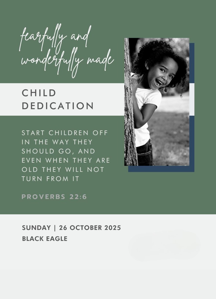 Child dedication devotional